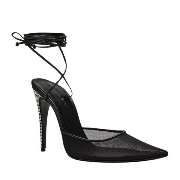 MAGDA BUTRYM POINTED-TOE MULE WRAP PUMPS IN SWAROVSKI - Image 3