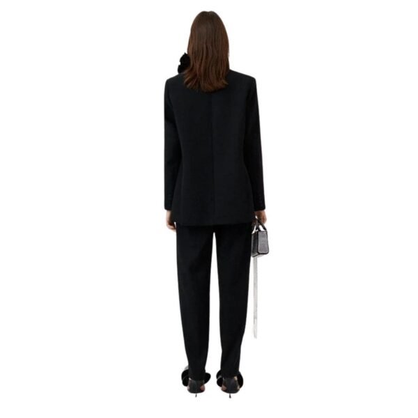 MAGDA BUTRYM TAILORED BLAZER IN BLACK - Image 4