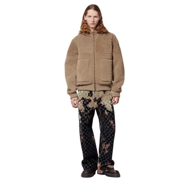 LOUIS VUITTON REVERSIBLE SHEARLING HOODED BLOUSON - Image 2