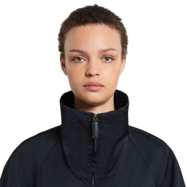 MARNI BLACK GATHERED TAFFETA PARKA - Image 5