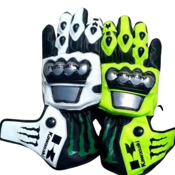 KAWASAKI LEATHER GLOVES