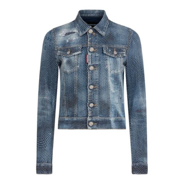 DSQUARED2 HOLLYWOOD WASH CLASSIC JEANS JACKET