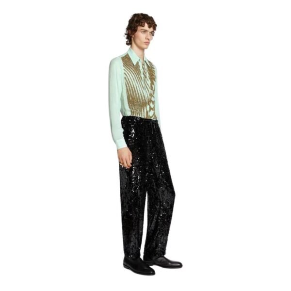 DRIES VAN NOTEN EMBELLISHED PANTS - Image 2