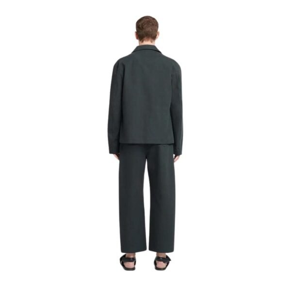 NANUSHKA SAON STRUCTURED TWILL JACKET ANTHRACITE - Image 3