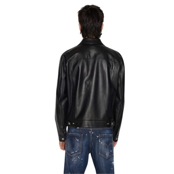 DSQUARED2 LEATHER DAN JEAN JACKET - Image 2