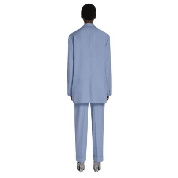 DRIES VAN NOTEN OVERSIZED BLAZER BLUE - Image 2