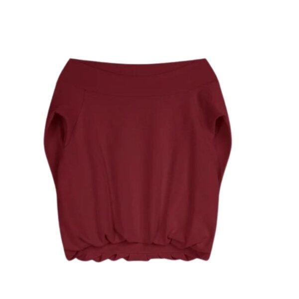 DRIES VAN NOTEN COCOON SWEATSHIRT BURGUNDY - Image 4