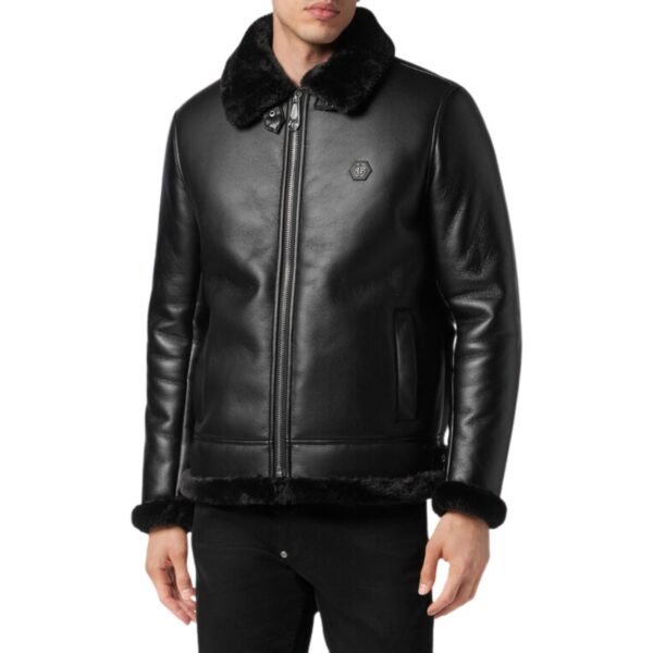 PHILIPP PLEIN ECO SHEARLING JACKET - Image 2