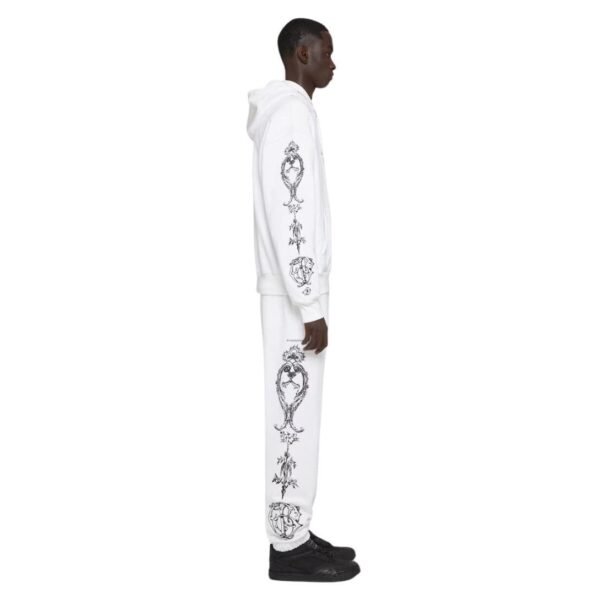 GIVENCHY CREST BOXY FIT HOODIE IN FLEECE - Image 4