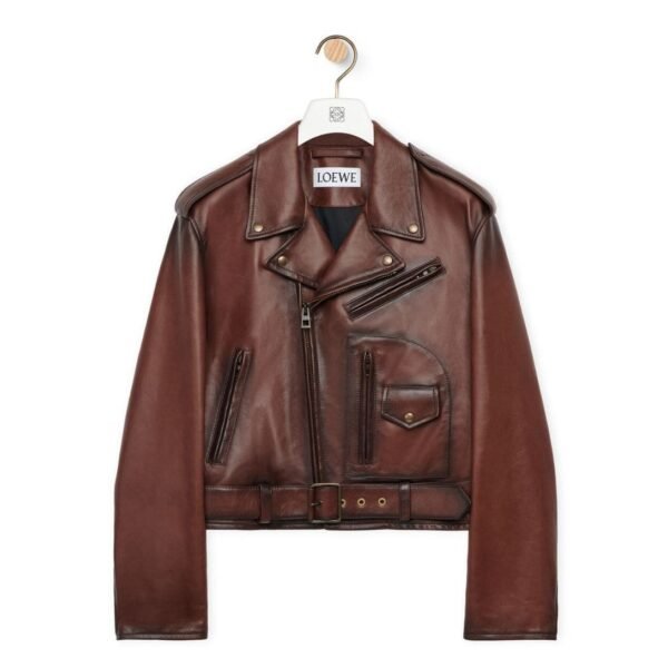 LOEWE BIKER JACKET IN NAPPA CALFSKIN