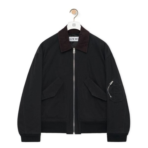 LOEWE BOMBER JACKET IN COTTON