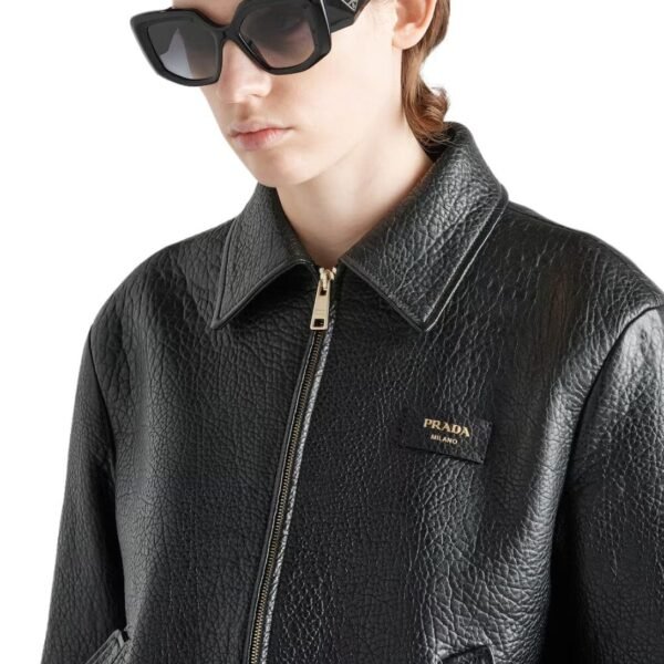 PRADA NAPPA LEATHER JACKET - Image 5