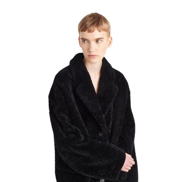 PRADA SHEARLING CABAN JACKET - Image 5