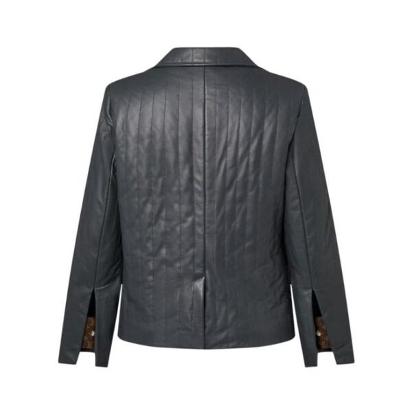 LOUIS VUITTON  PINSTRIPE LEATHER BLAZER - Image 2