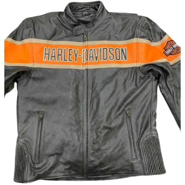 HARLEY DAVIDSON CRACKER LEATHER JACKET