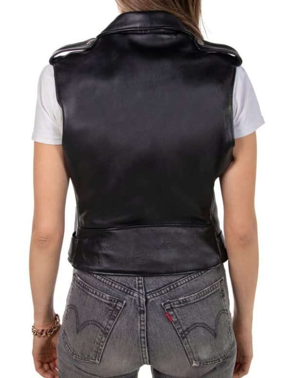 Women's Lambskin Perfecto Vest - Image 3