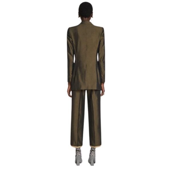 DRIES VAN NOTEN DOUBLE BREASTED BLAZER BRONZE - Image 3