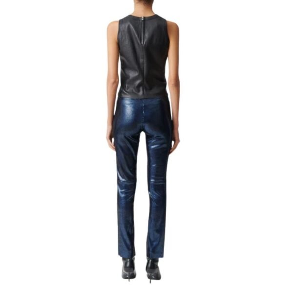 STOULS JACKY LEATHER CIGARETTE PANTS - Image 2