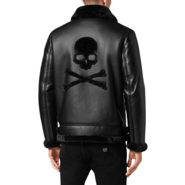 PHILIPP PLEIN ECO SHEARLING JACKET - Image 3