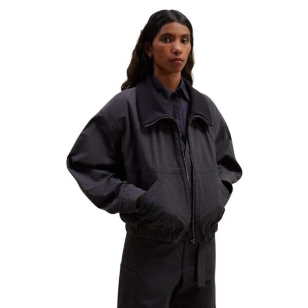 LEMAIRE DOUBLE LAYER BLOUSON WITH RIB - Image 3