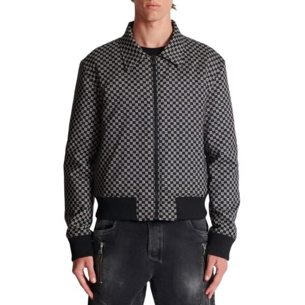 BALMAIN MINI MONOGRAM BOMBER JACKET - Image 5