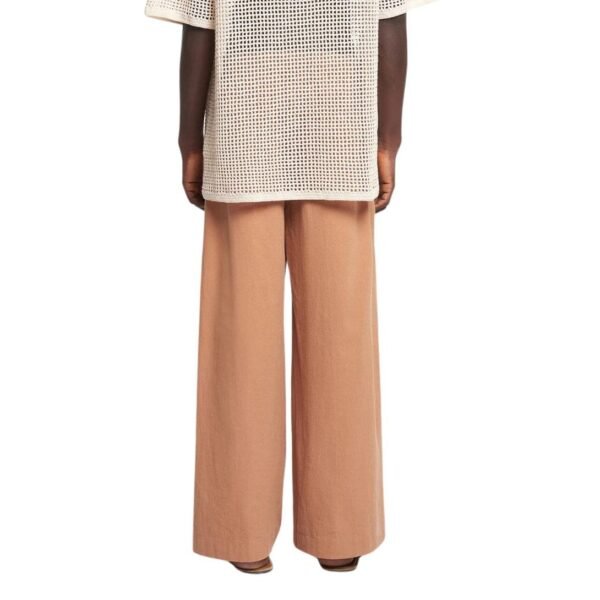 NANUSHKA BORRE WASHED-CALICO PANTS BROWN - Image 3