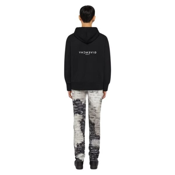 GIVENCHY ARCHETYPE SLIM FIT HOODIE IN FLEECE - Image 5