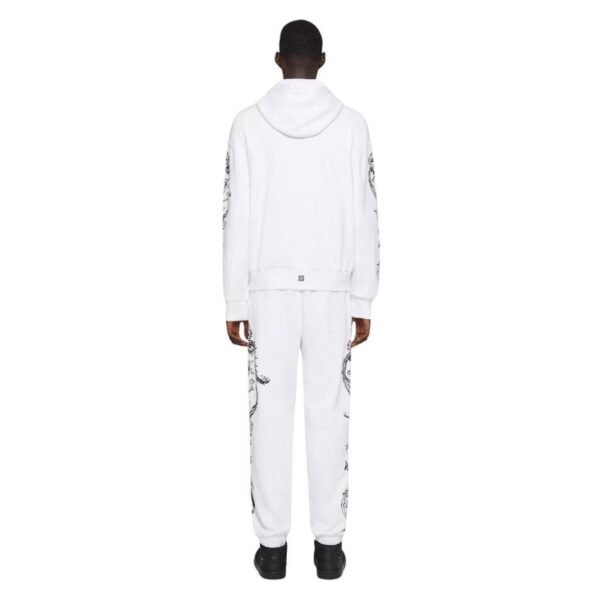 GIVENCHY CREST BOXY FIT HOODIE IN FLEECE - Image 5