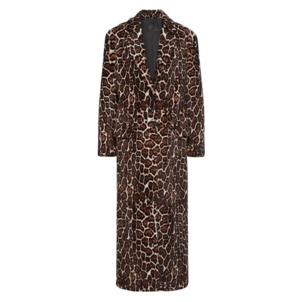 PRADA PRINTED SHEEPSKIN COAT