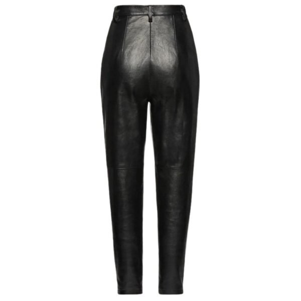 MAGDA BUTRYM LEATHER PANTS IN BLACK - Image 2