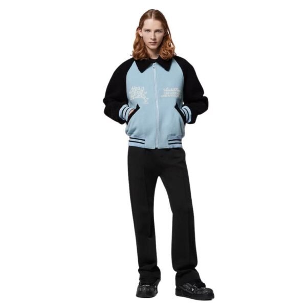 LOUIS VUITTON SHEARLING WOOL VARSITY BLOUSON - Image 4