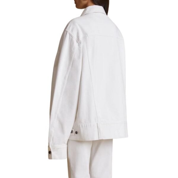 KHAITE THE GRIZZO JACKET IN WHITE - Image 3