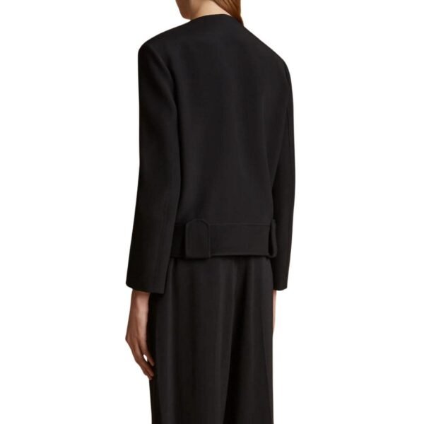 KHAITE THE LAYBIN JACKET IN BLACK - Image 3