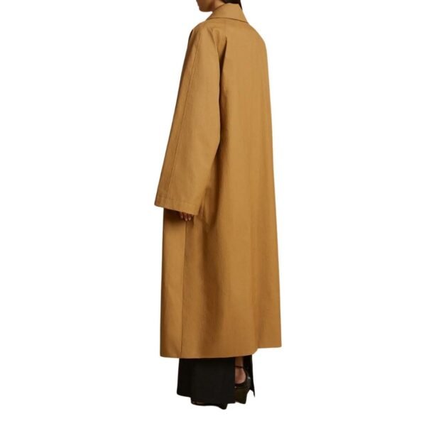 KHAITE THE MINNIE COAT IN KHAKI - Image 3