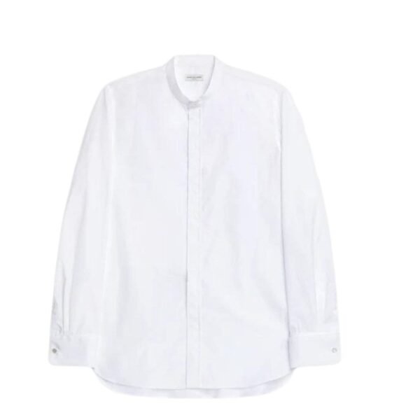 DRIES VAN NOTEN COTTON TUXEDO SHIRT