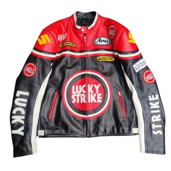 Lucky Strike Racing Leather Jacket