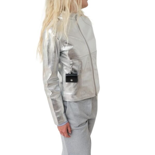 SAKS POTTS DARIA JACKET SILVER - Image 11