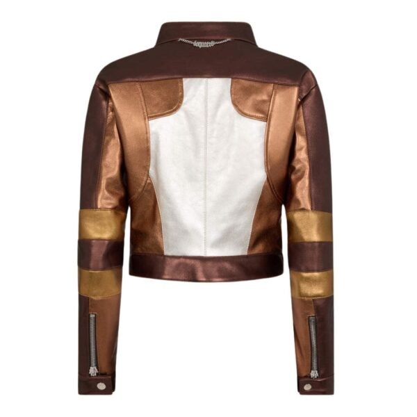 DSQUARED2 POPSTAR LEATHER JACKET - Image 2