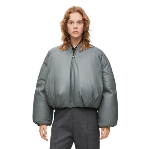 LOEWE PADDED BOMBER JACKET IN NAPPA LAMBSKIN - Image 2