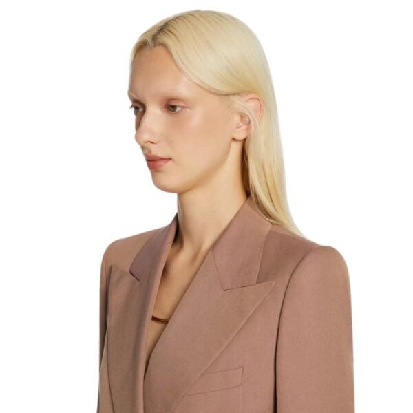 DRIES VAN NOTEN DOUBLE BREASTED BLAZER SMOKE - Image 3