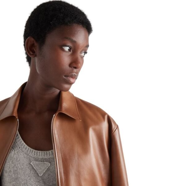 PRADA NAPPA LEATHER JACKET - Image 6