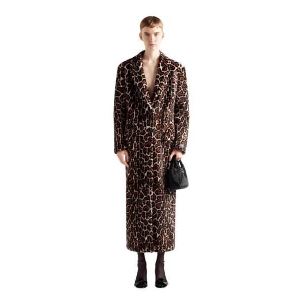 PRADA PRINTED SHEEPSKIN COAT - Image 3