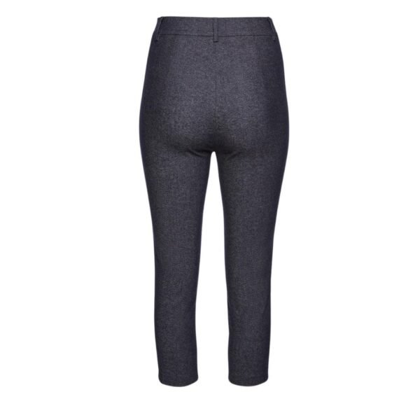 MAGDA BUTRYM CAPRI SLIM WOOL PANTS IN NAVY - Image 2