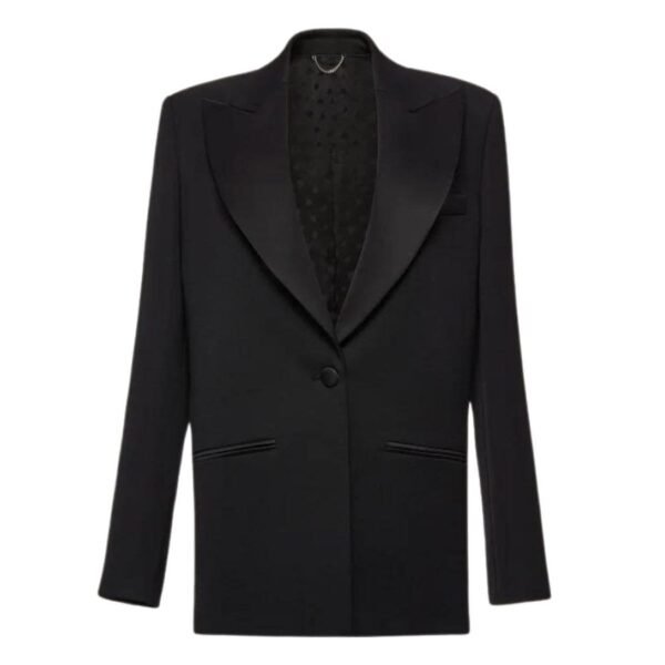 MAGDA BUTRYM TAILORED BLAZER IN BLACK