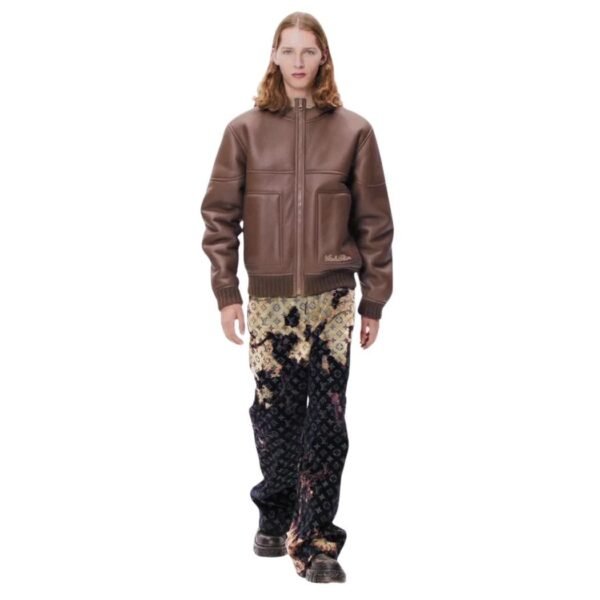 LOUIS VUITTON REVERSIBLE SHEARLING HOODED BLOUSON - Image 5