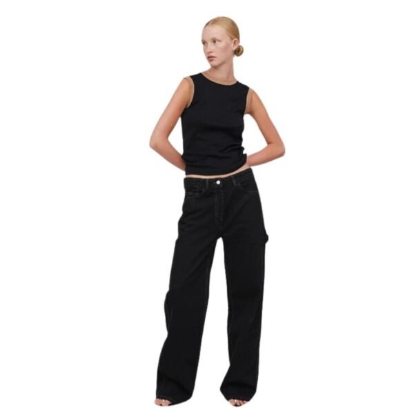 SAKS POTTS SALMA JEANS BLACK - Image 3