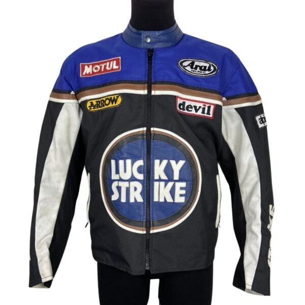 Lucky Strike Racing Leather Jacket