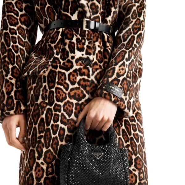 PRADA PRINTED SHEEPSKIN COAT - Image 5