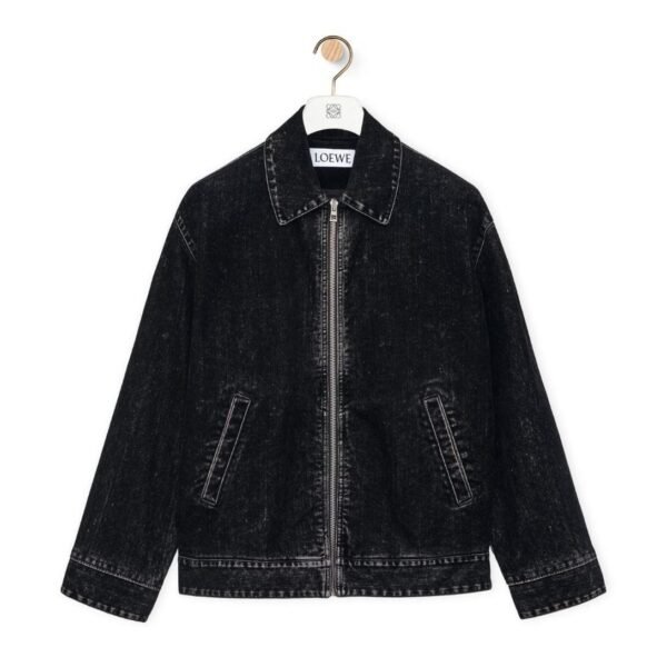 LOEWE BOMBER JACKET IN DENIM