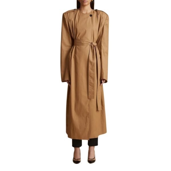 KHAITE THE MINNLER TRENCH IN KHAKI